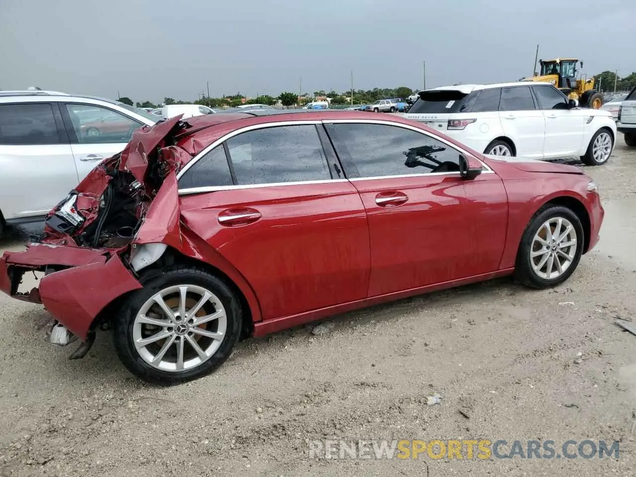 3 Photograph of a damaged car W1K3G4EBXMJ261555 MERCEDES-BENZ A-CLASS 2021