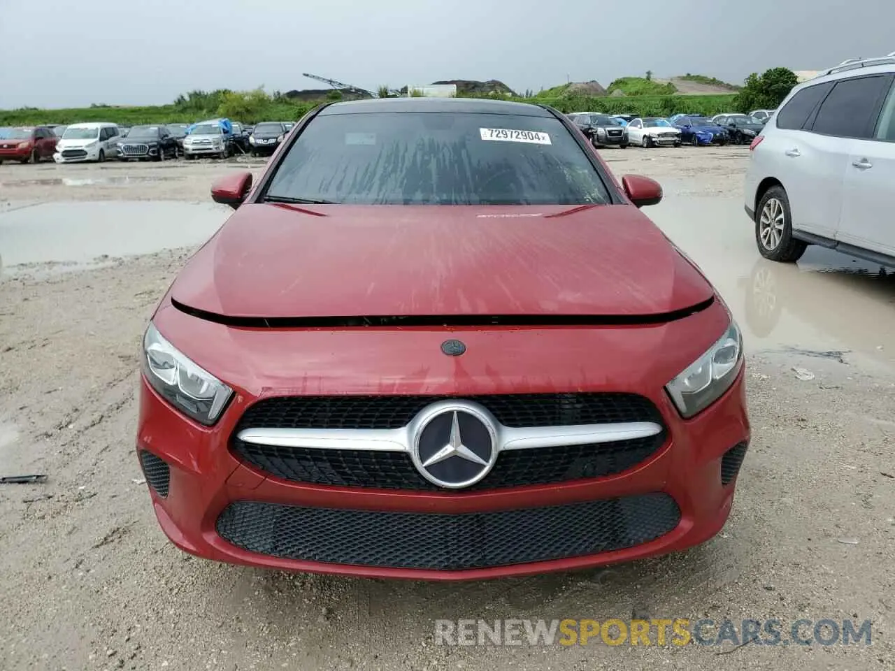 5 Photograph of a damaged car W1K3G4EBXMJ261555 MERCEDES-BENZ A-CLASS 2021