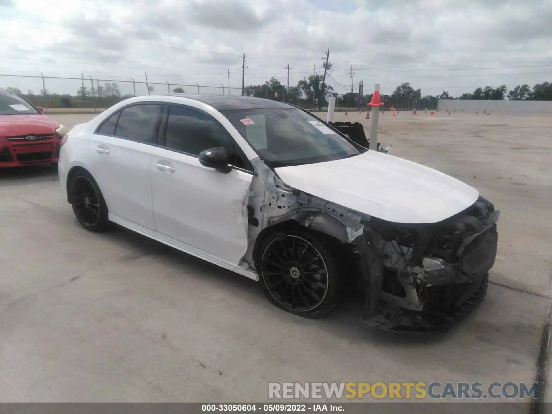 1 Photograph of a damaged car W1K3G4EBXMJ284673 MERCEDES-BENZ A-CLASS 2021