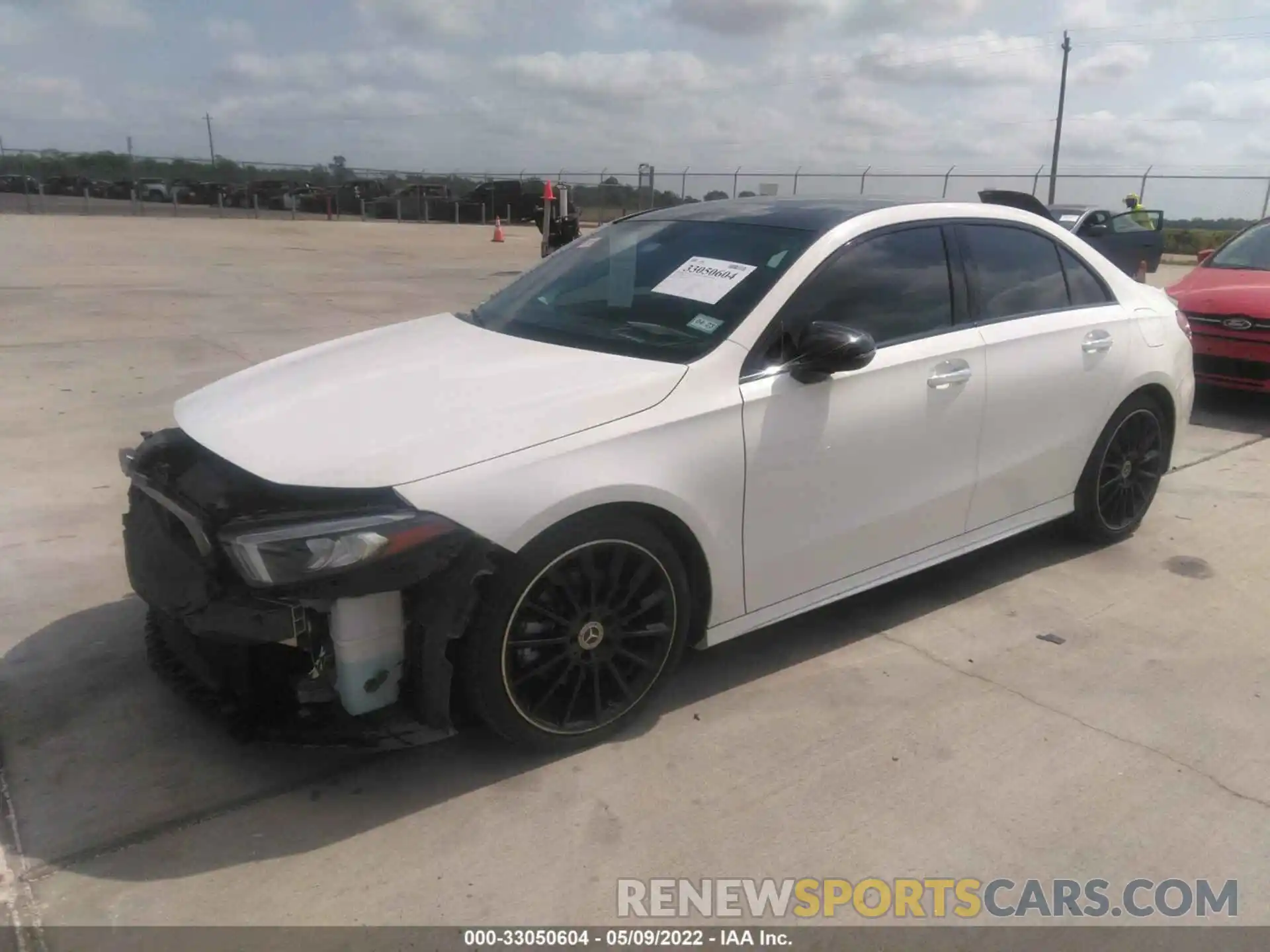 2 Photograph of a damaged car W1K3G4EBXMJ284673 MERCEDES-BENZ A-CLASS 2021