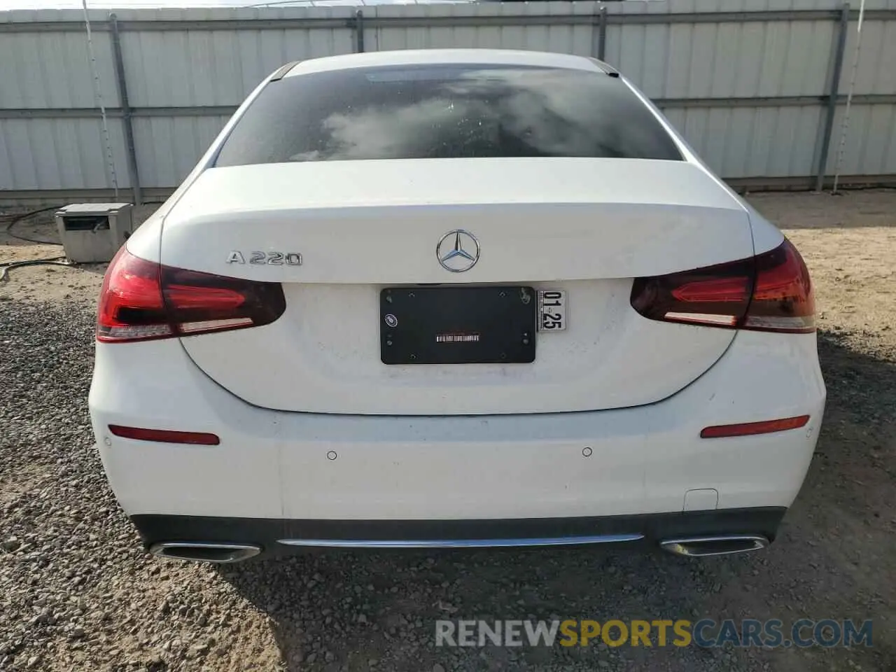 6 Photograph of a damaged car W1K3G4EBXMJ293258 MERCEDES-BENZ A-CLASS 2021