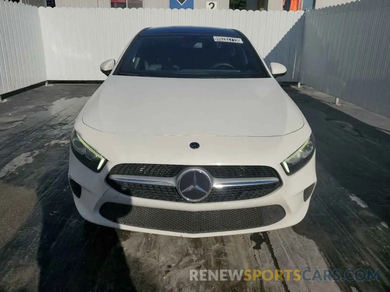 5 Photograph of a damaged car W1K3G4EBXMJ320555 MERCEDES-BENZ A-CLASS 2021