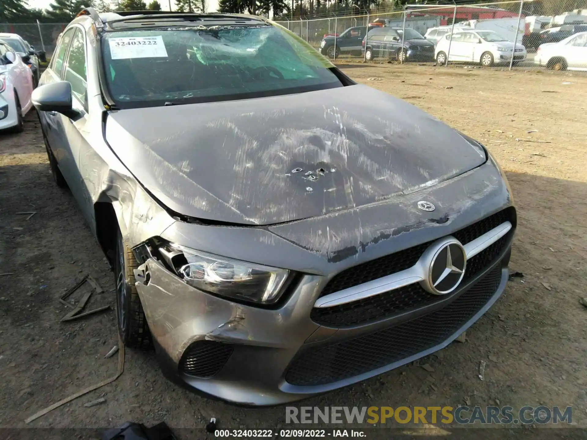 6 Photograph of a damaged car W1K3G4FB0MJ290688 MERCEDES-BENZ A-CLASS 2021