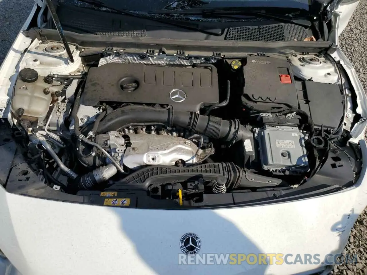 11 Photograph of a damaged car W1K3G4FB0MJ292358 MERCEDES-BENZ A-CLASS 2021