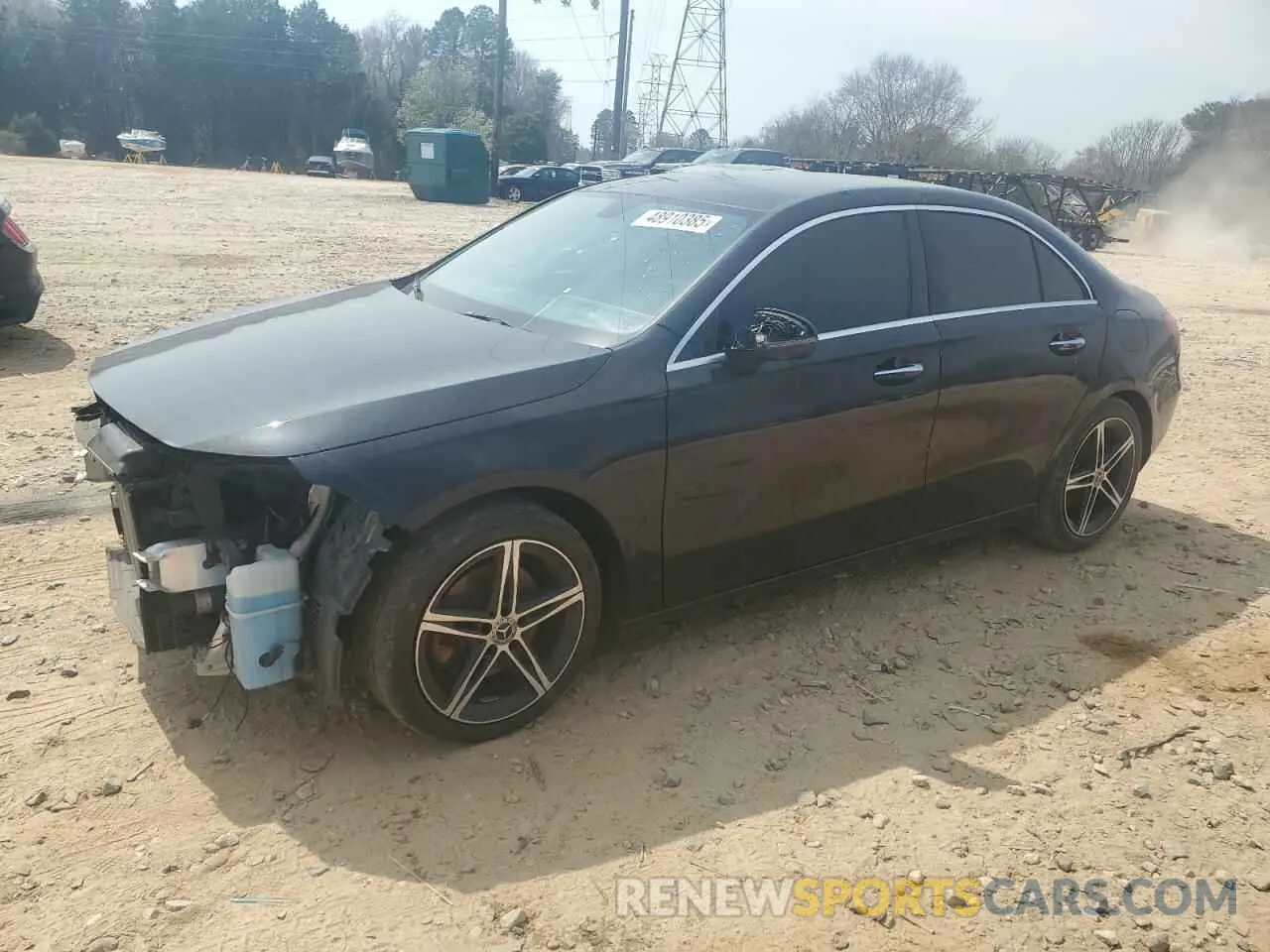 1 Photograph of a damaged car W1K3G4FB0MJ305142 MERCEDES-BENZ A-CLASS 2021