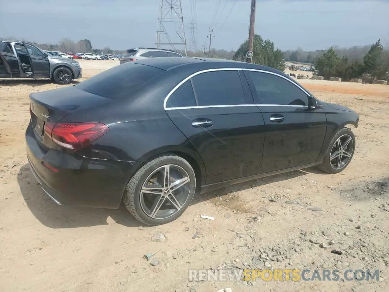 3 Photograph of a damaged car W1K3G4FB0MJ305142 MERCEDES-BENZ A-CLASS 2021