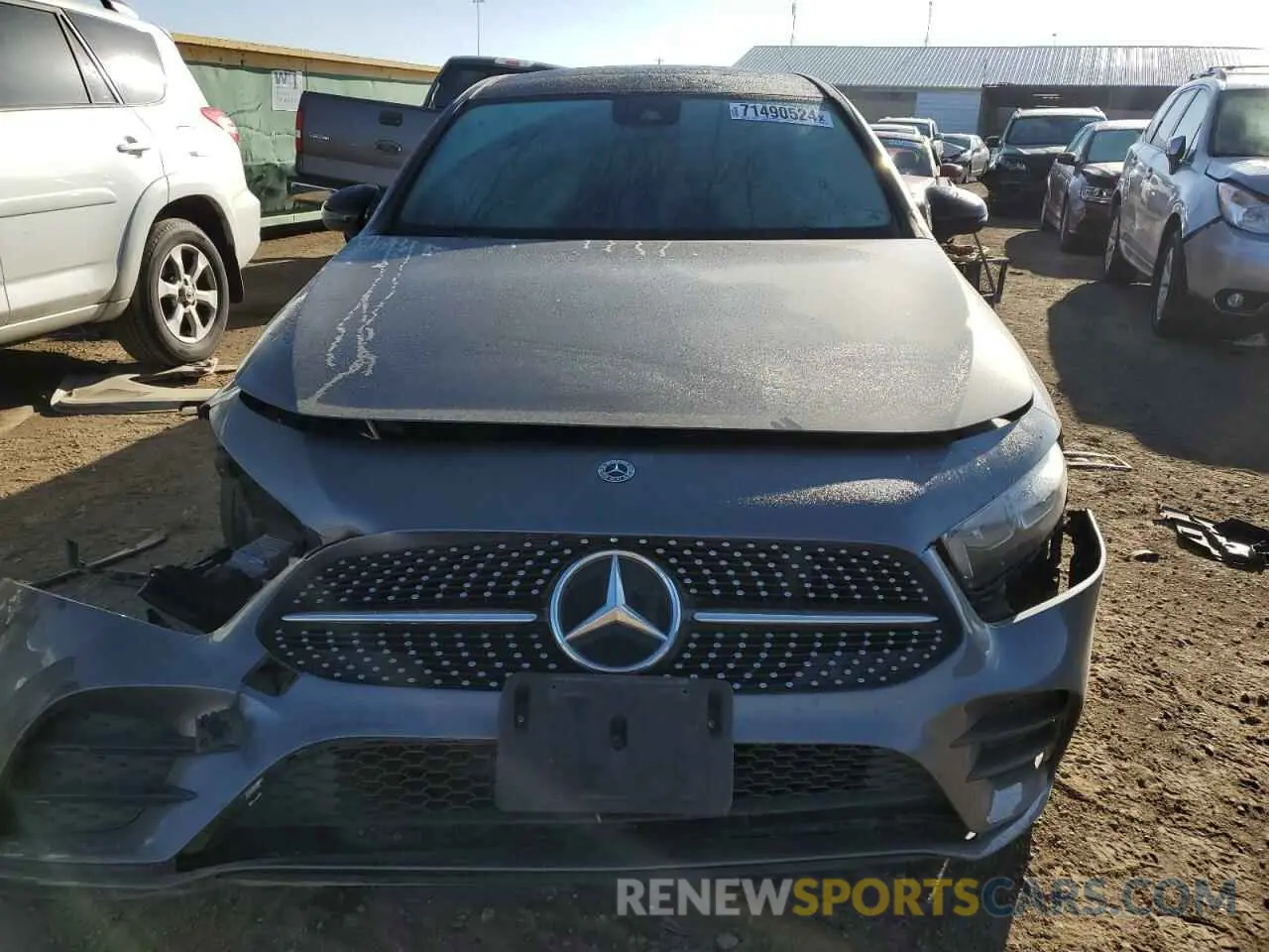 5 Photograph of a damaged car W1K3G4FB0MJ322362 MERCEDES-BENZ A-CLASS 2021
