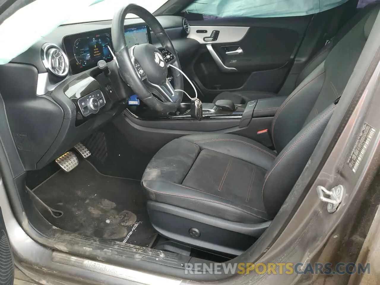 7 Photograph of a damaged car W1K3G4FB0MJ322362 MERCEDES-BENZ A-CLASS 2021
