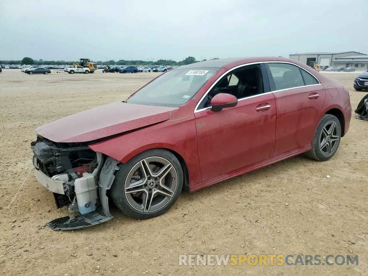 1 Photograph of a damaged car W1K3G4FB2MJ300931 MERCEDES-BENZ A-CLASS 2021