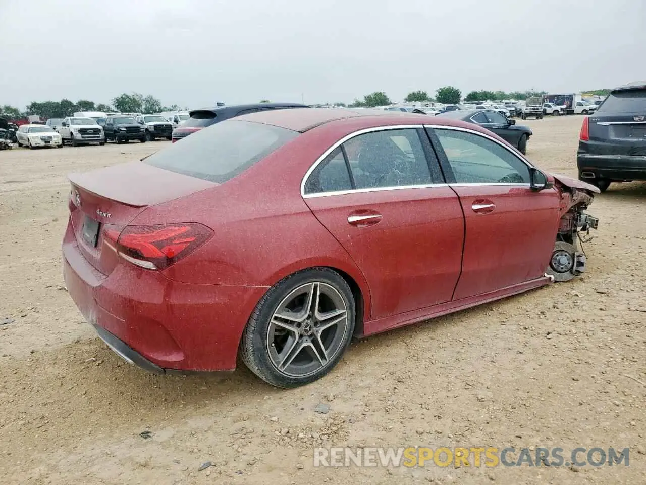 3 Photograph of a damaged car W1K3G4FB2MJ300931 MERCEDES-BENZ A-CLASS 2021