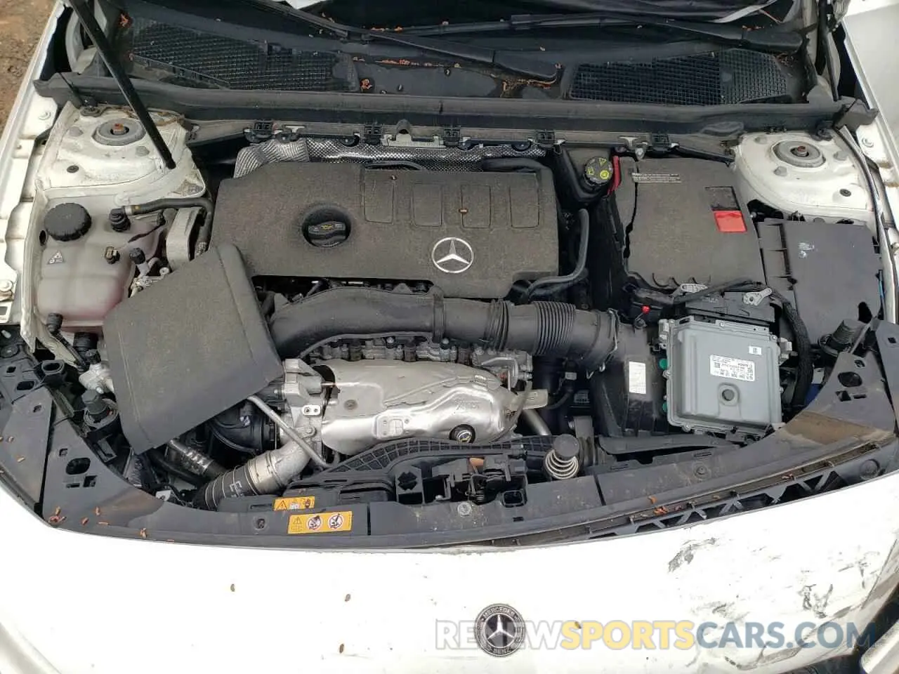 11 Photograph of a damaged car W1K3G4FB3MJ270404 MERCEDES-BENZ A-CLASS 2021