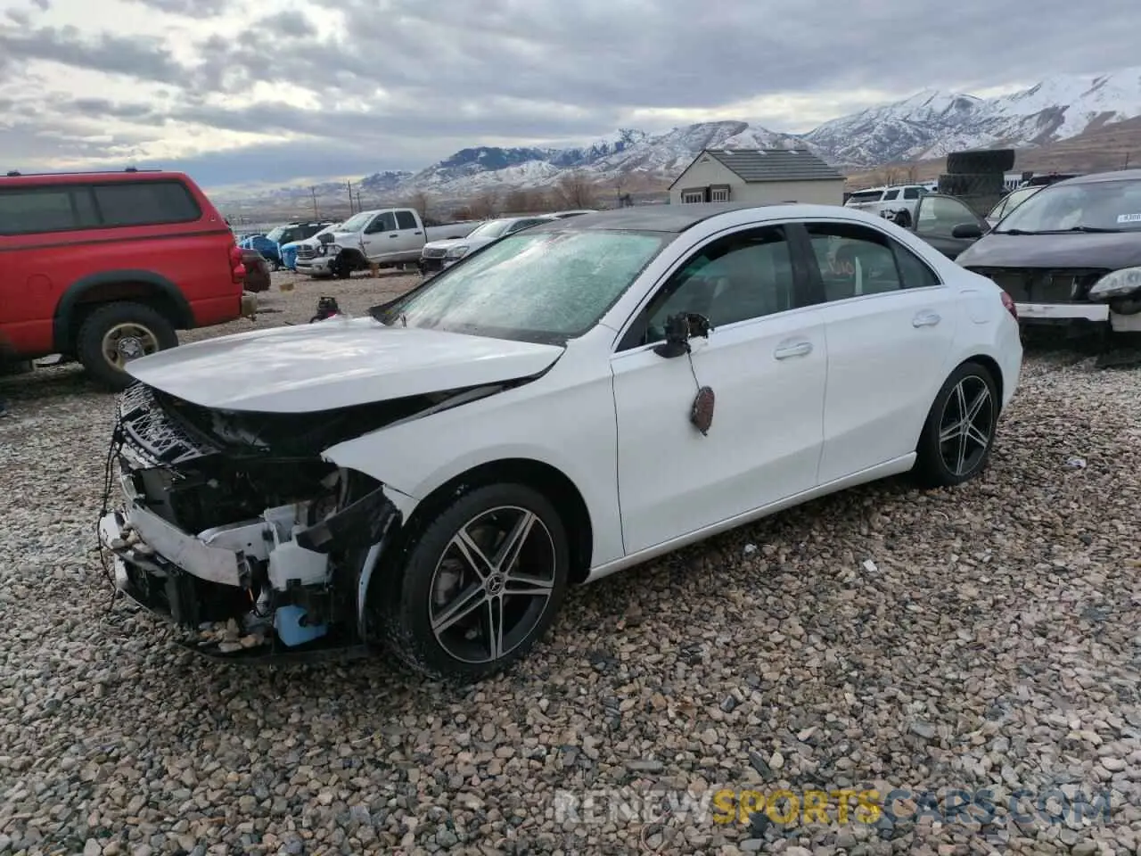 1 Photograph of a damaged car W1K3G4FB5MJ295398 MERCEDES-BENZ A-CLASS 2021