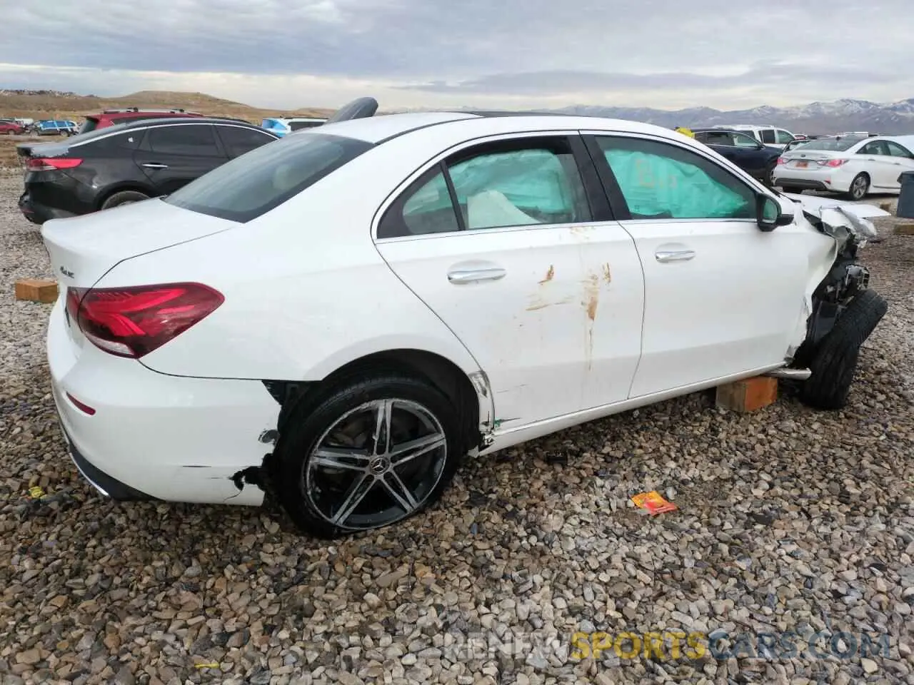 3 Photograph of a damaged car W1K3G4FB5MJ295398 MERCEDES-BENZ A-CLASS 2021