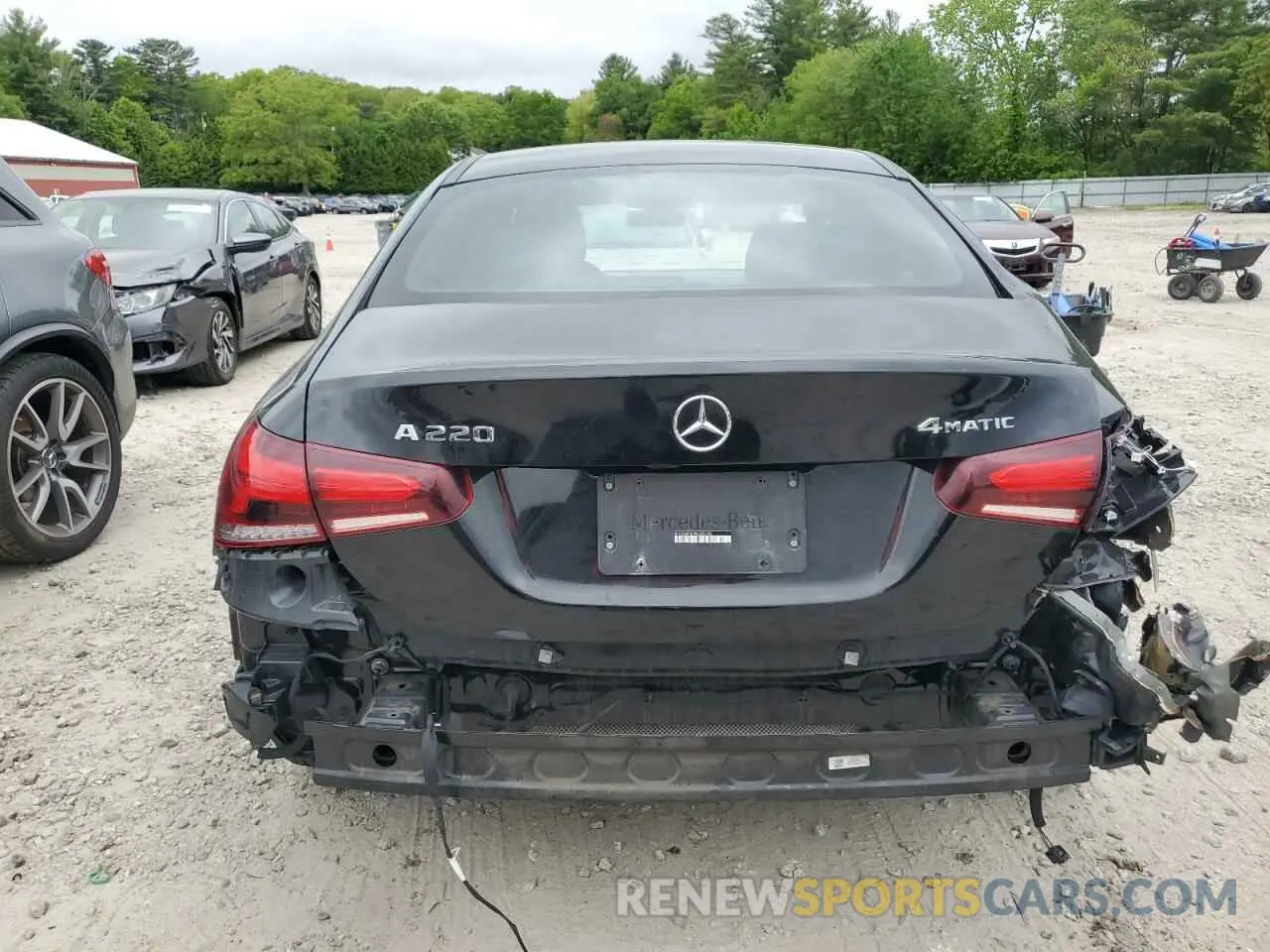 6 Photograph of a damaged car W1K3G4FB7MJ282782 MERCEDES-BENZ A-CLASS 2021