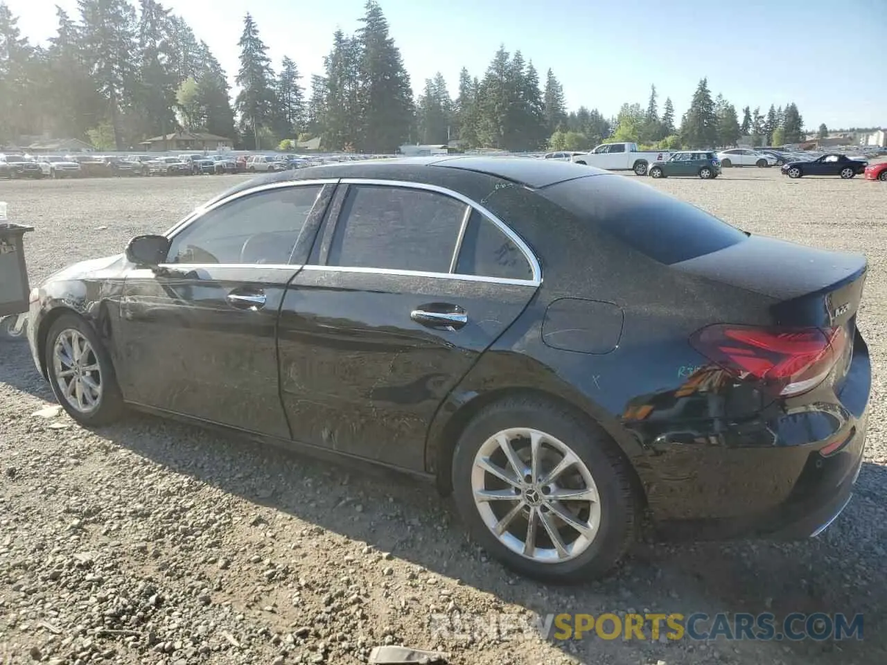 2 Photograph of a damaged car W1K3G4FB8MJ270348 MERCEDES-BENZ A-CLASS 2021