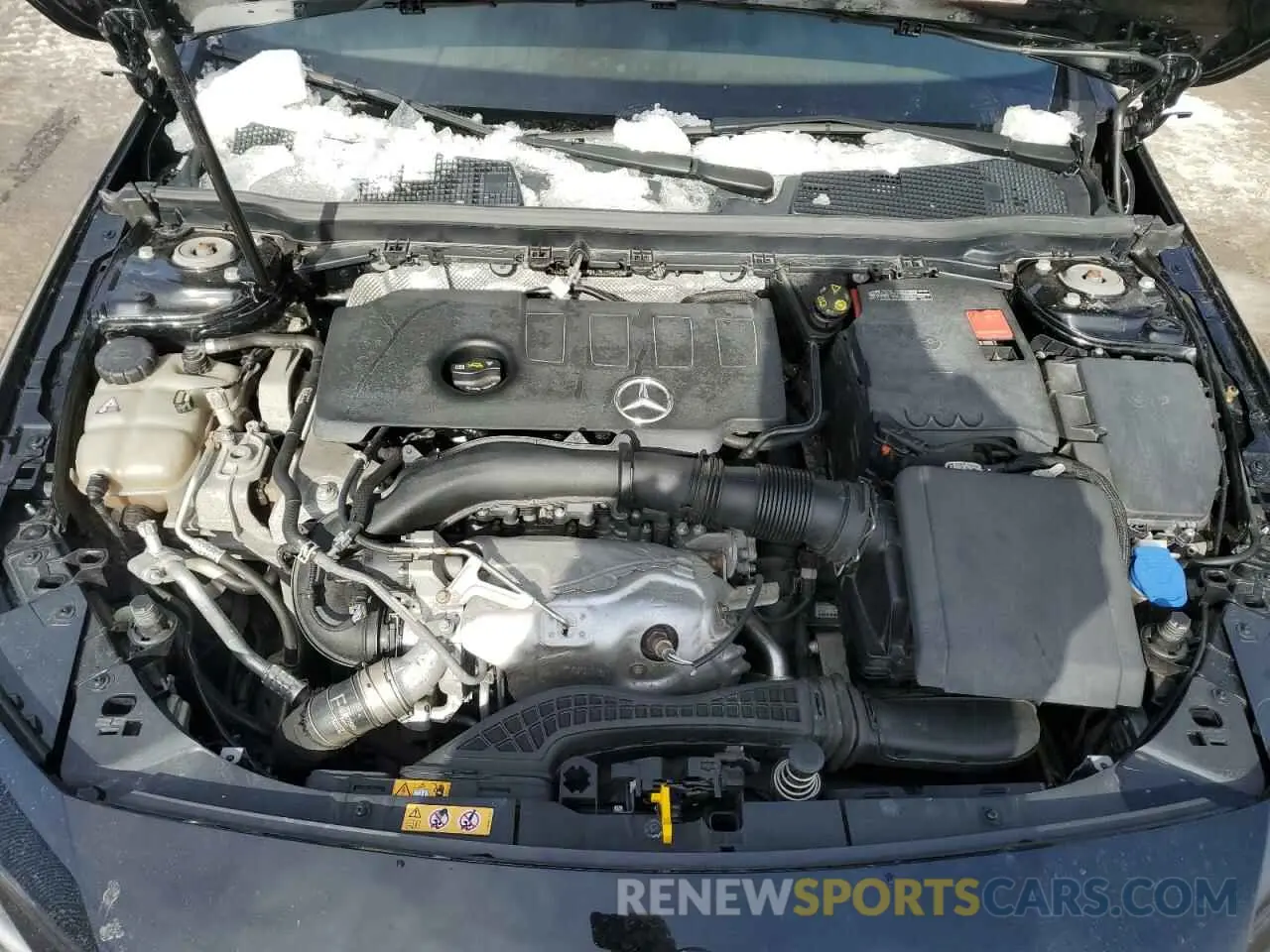 11 Photograph of a damaged car W1K3G4FB8MJ315403 MERCEDES-BENZ A-CLASS 2021