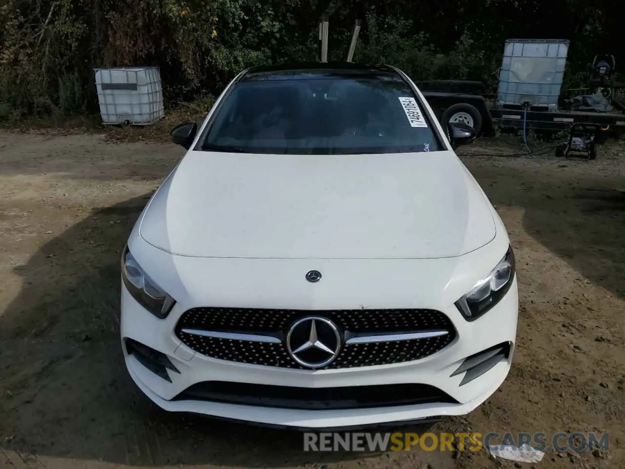 5 Photograph of a damaged car W1K3G4FB9MJ254899 MERCEDES-BENZ A-CLASS 2021