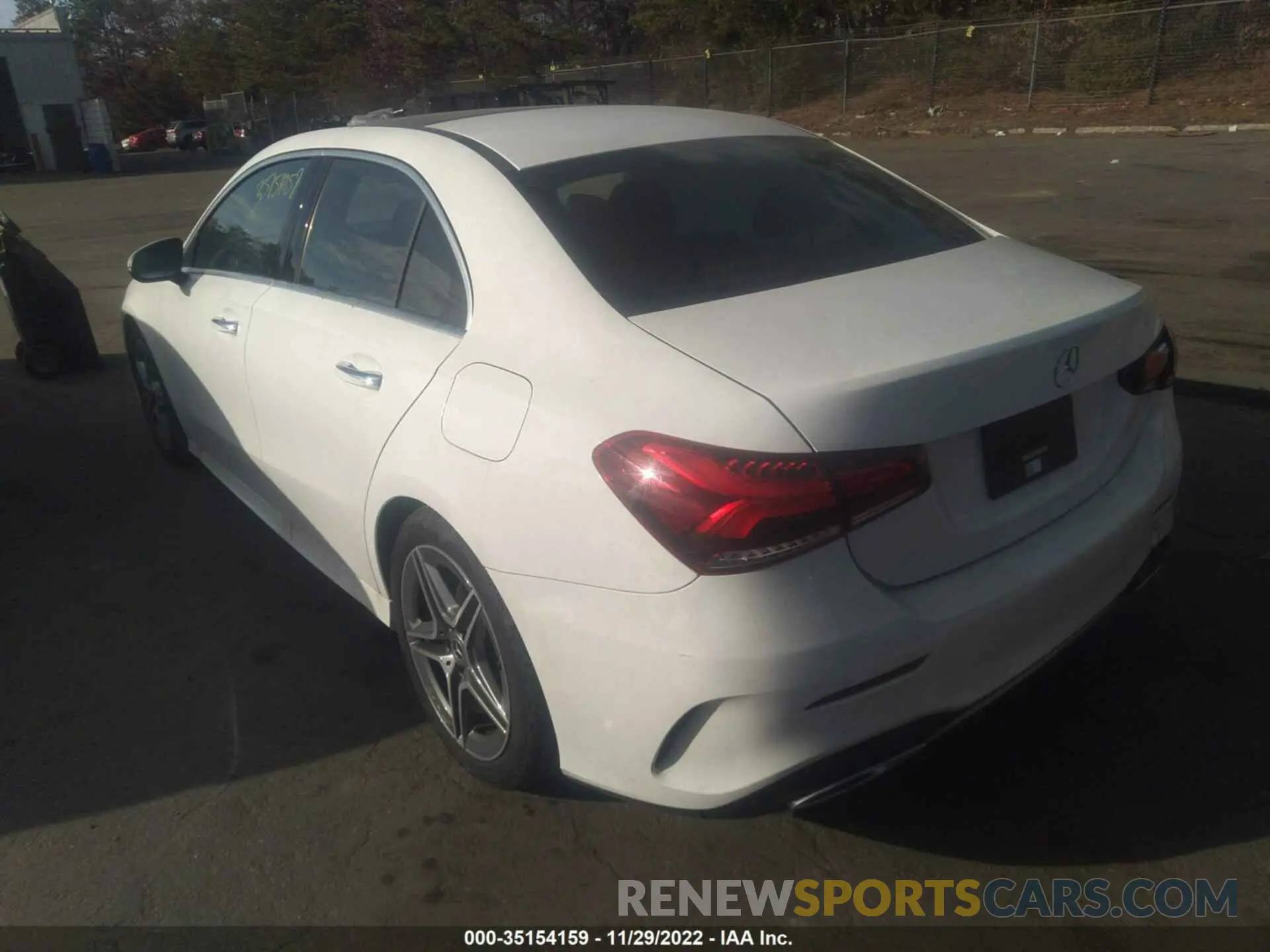 3 Photograph of a damaged car W1K3G4FB9MJ258466 MERCEDES-BENZ A-CLASS 2021