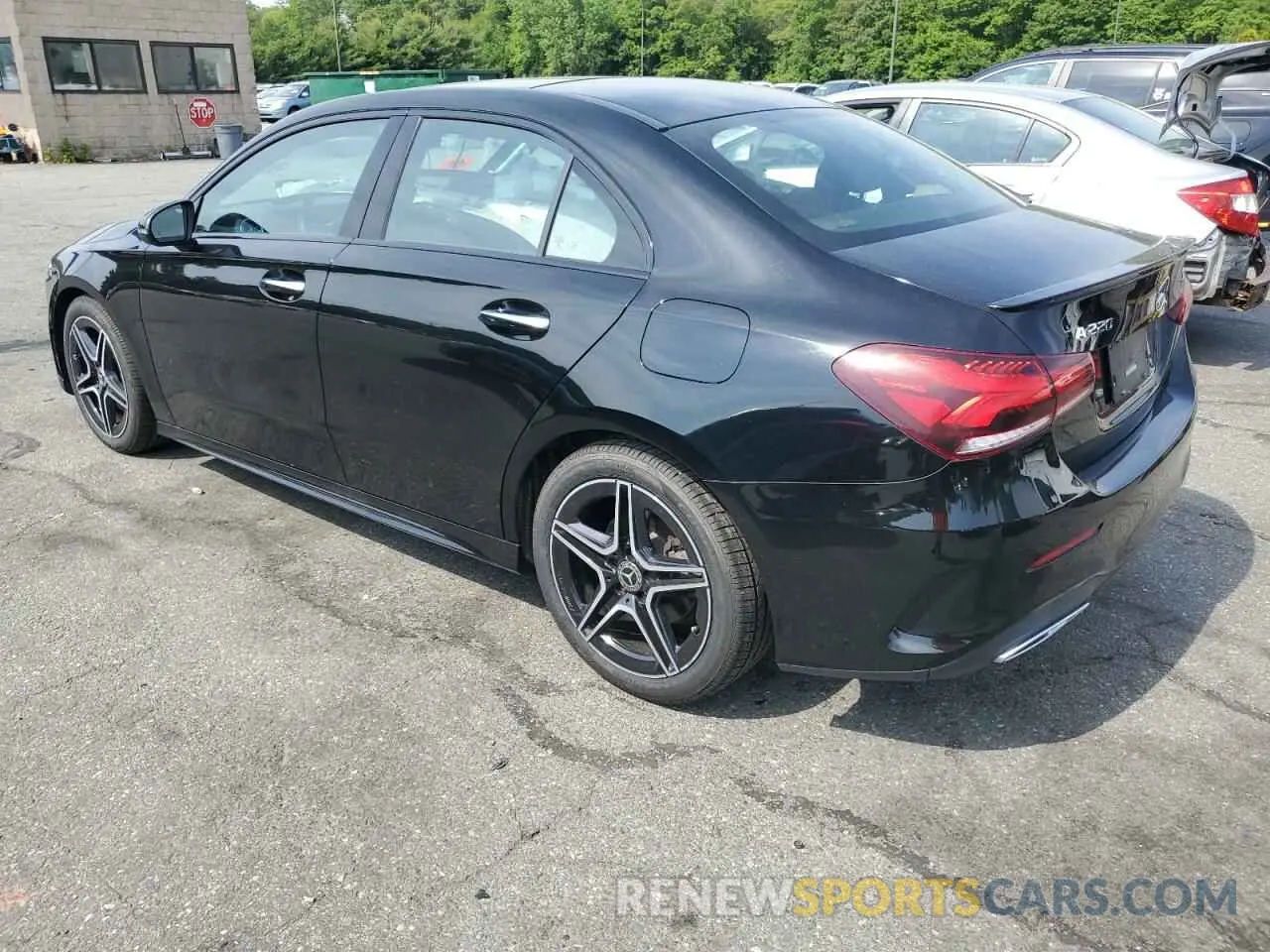 2 Photograph of a damaged car W1K3G4FB9MJ264526 MERCEDES-BENZ A-CLASS 2021