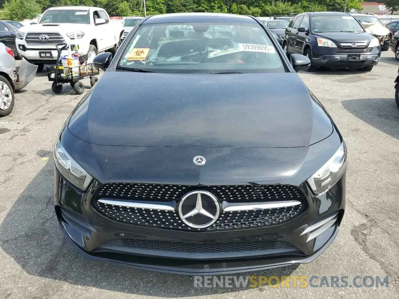 5 Photograph of a damaged car W1K3G4FB9MJ264526 MERCEDES-BENZ A-CLASS 2021
