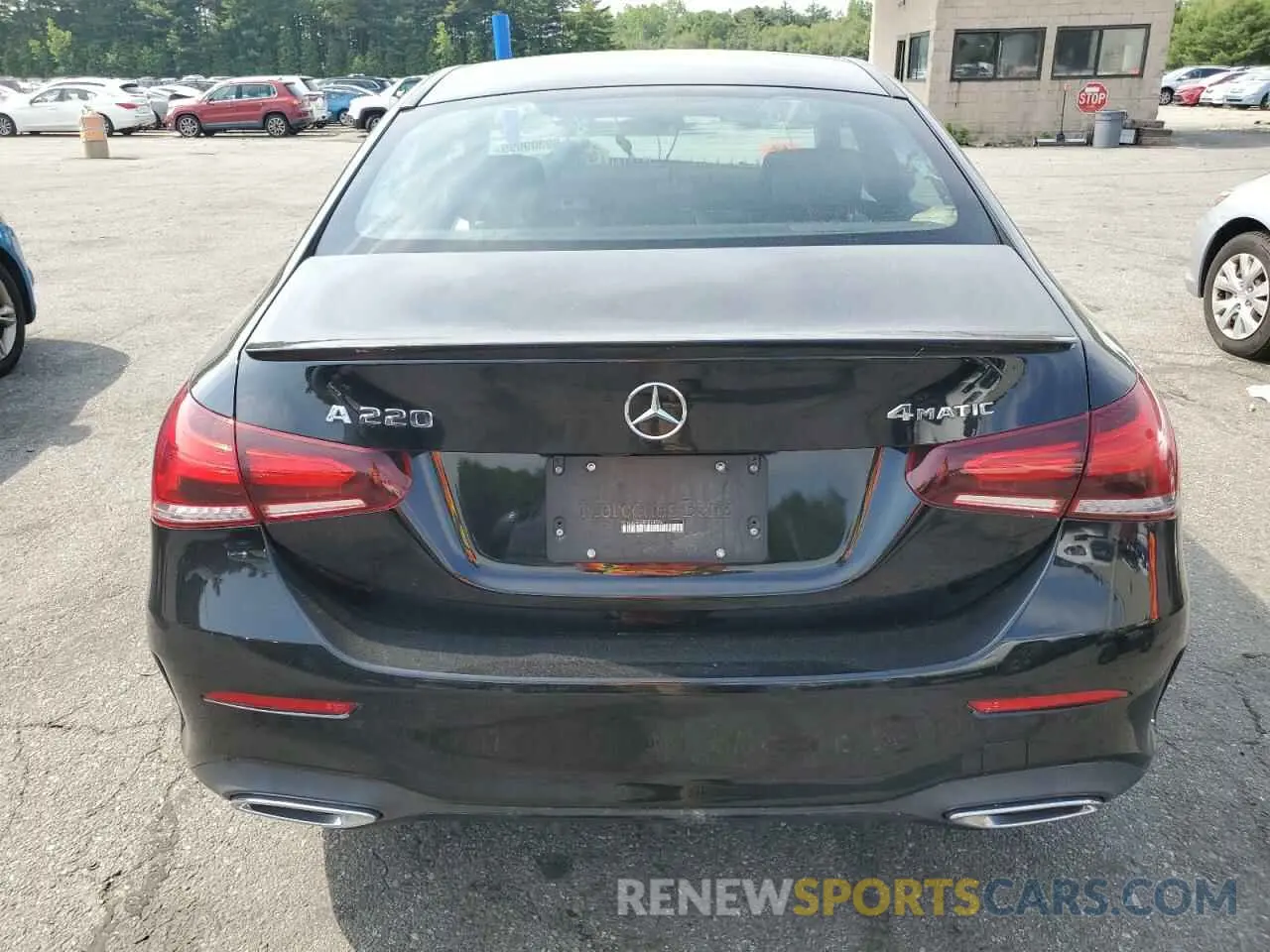 6 Photograph of a damaged car W1K3G4FB9MJ264526 MERCEDES-BENZ A-CLASS 2021