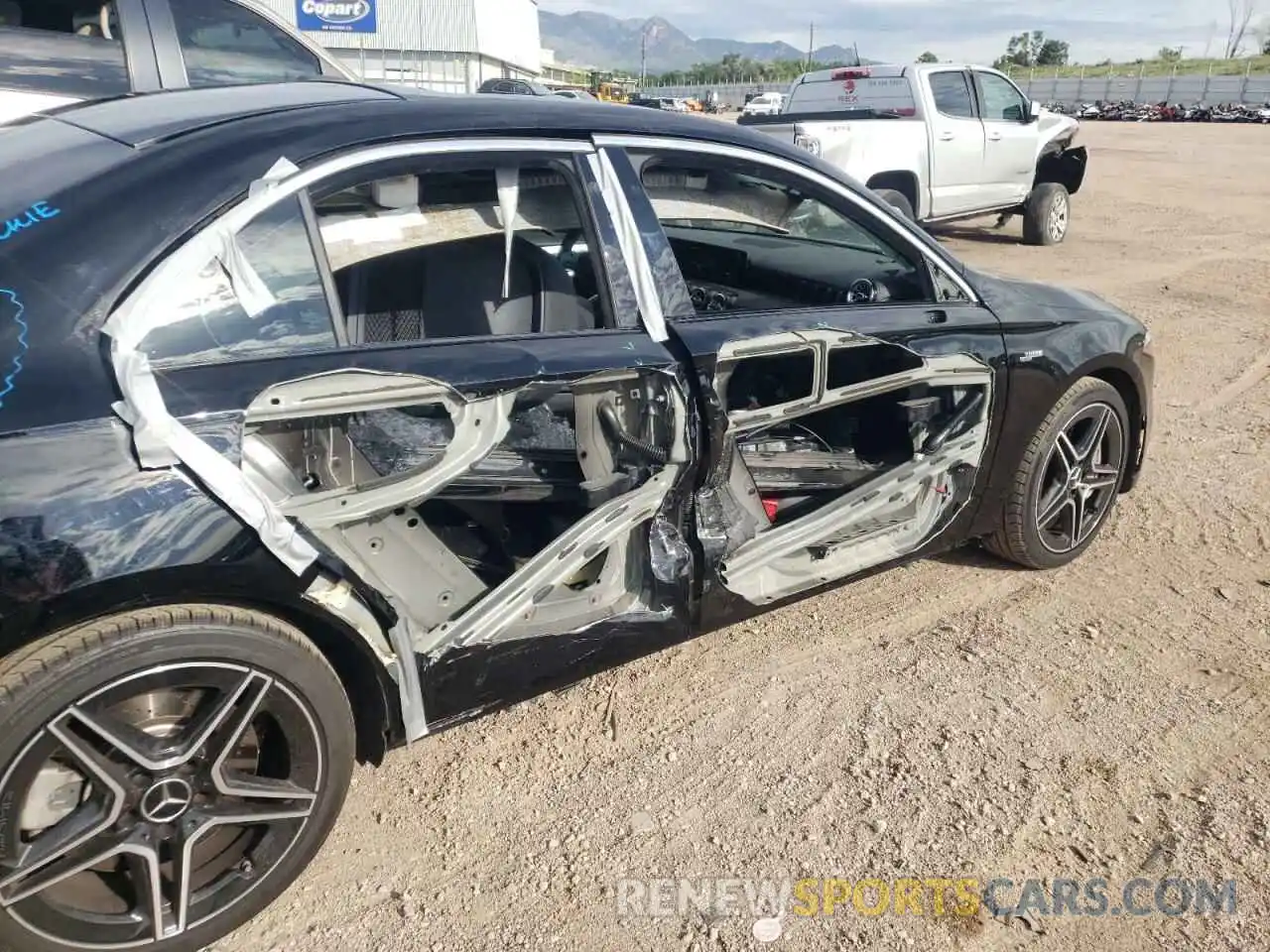 9 Photograph of a damaged car W1K3G5BB0MJ298835 MERCEDES-BENZ A-CLASS 2021