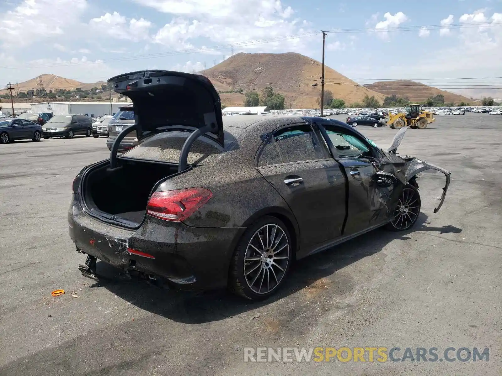 4 Photograph of a damaged car W1K3G5BB5MJ278872 MERCEDES-BENZ A-CLASS 2021