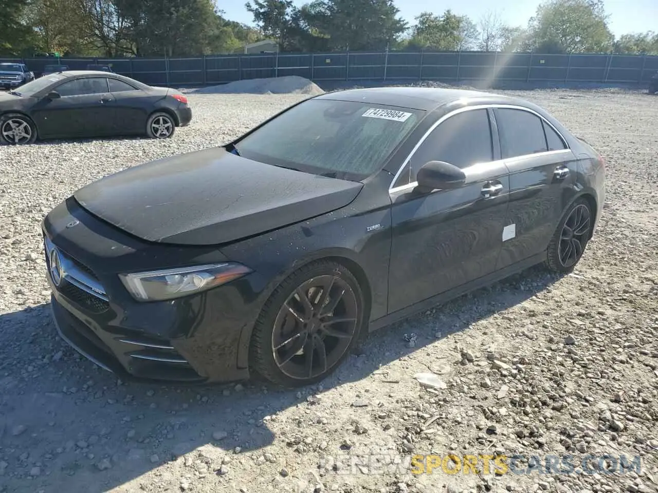 1 Photograph of a damaged car W1K3G5BB7MJ304730 MERCEDES-BENZ A-CLASS 2021