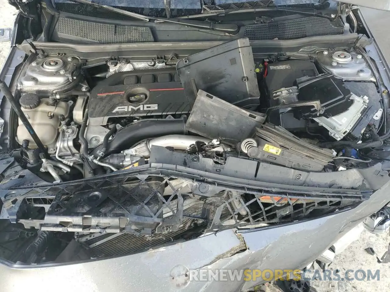 11 Photograph of a damaged car W1K3G5BB9MJ263212 MERCEDES-BENZ A-CLASS 2021