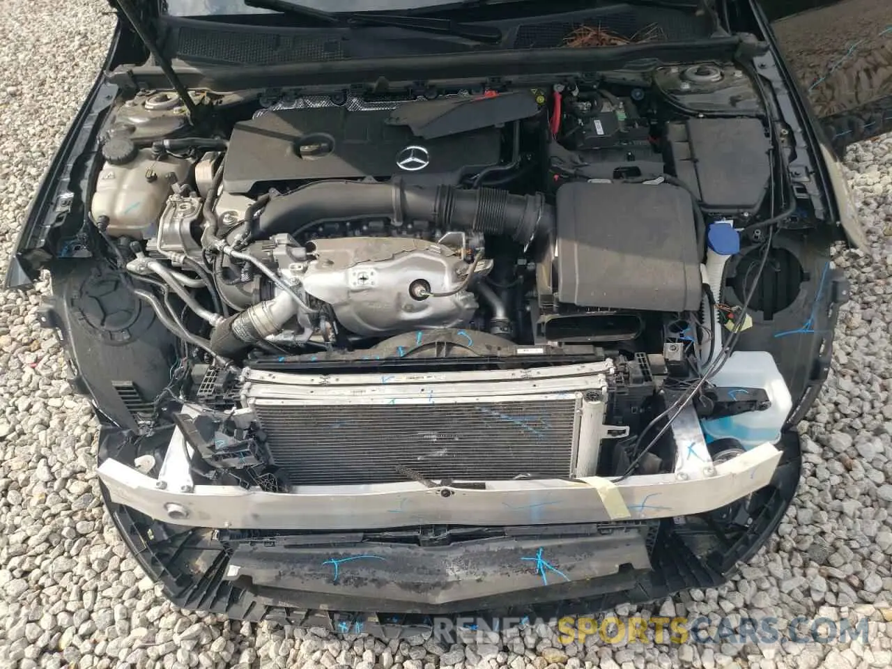11 Photograph of a damaged car W1K3G4EB7NJ360142 MERCEDES-BENZ A-CLASS 2022
