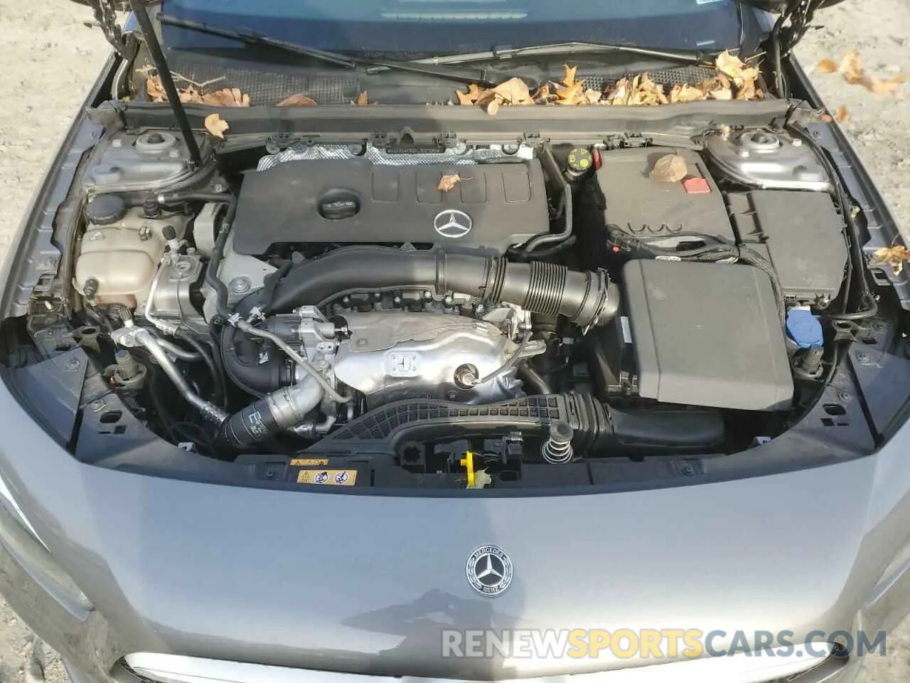 11 Photograph of a damaged car W1K3G4FB2NJ337365 MERCEDES-BENZ A-CLASS 2022