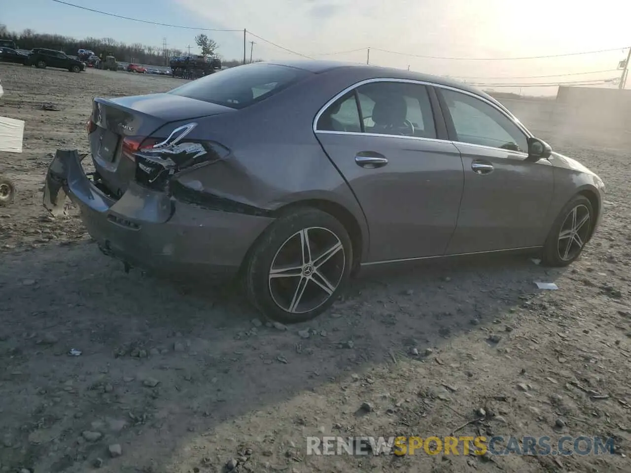 3 Photograph of a damaged car W1K3G4FB2NJ337365 MERCEDES-BENZ A-CLASS 2022