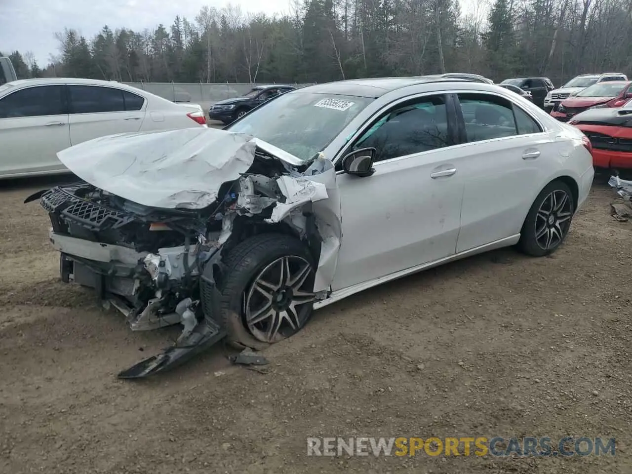 1 Photograph of a damaged car W1K3G4FB2NJ354649 MERCEDES-BENZ A-CLASS 2022
