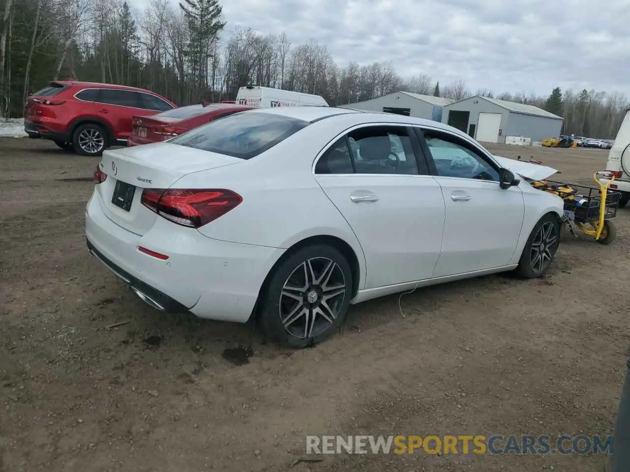 3 Photograph of a damaged car W1K3G4FB2NJ354649 MERCEDES-BENZ A-CLASS 2022