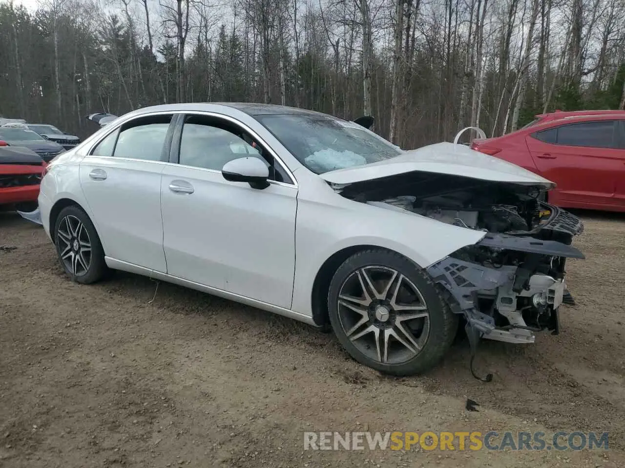 4 Photograph of a damaged car W1K3G4FB2NJ354649 MERCEDES-BENZ A-CLASS 2022
