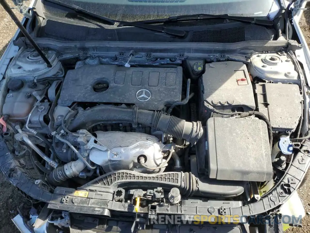 11 Photograph of a damaged car W1K3G4FB4NJ347833 MERCEDES-BENZ A-CLASS 2022