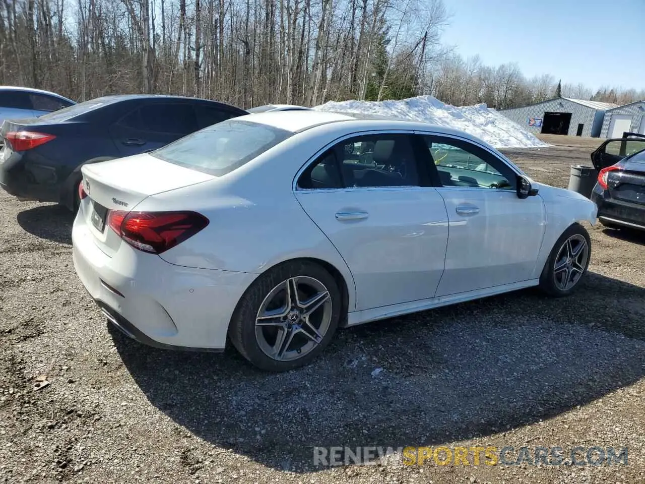3 Photograph of a damaged car W1K3G4FB4NJ347833 MERCEDES-BENZ A-CLASS 2022