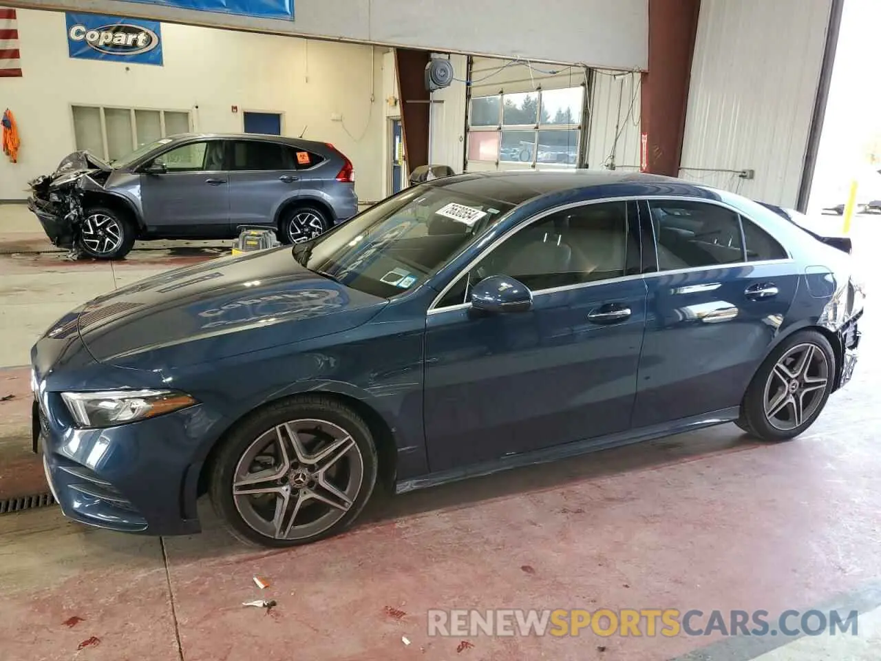 1 Photograph of a damaged car W1K3G4FB4NJ362736 MERCEDES-BENZ A-CLASS 2022