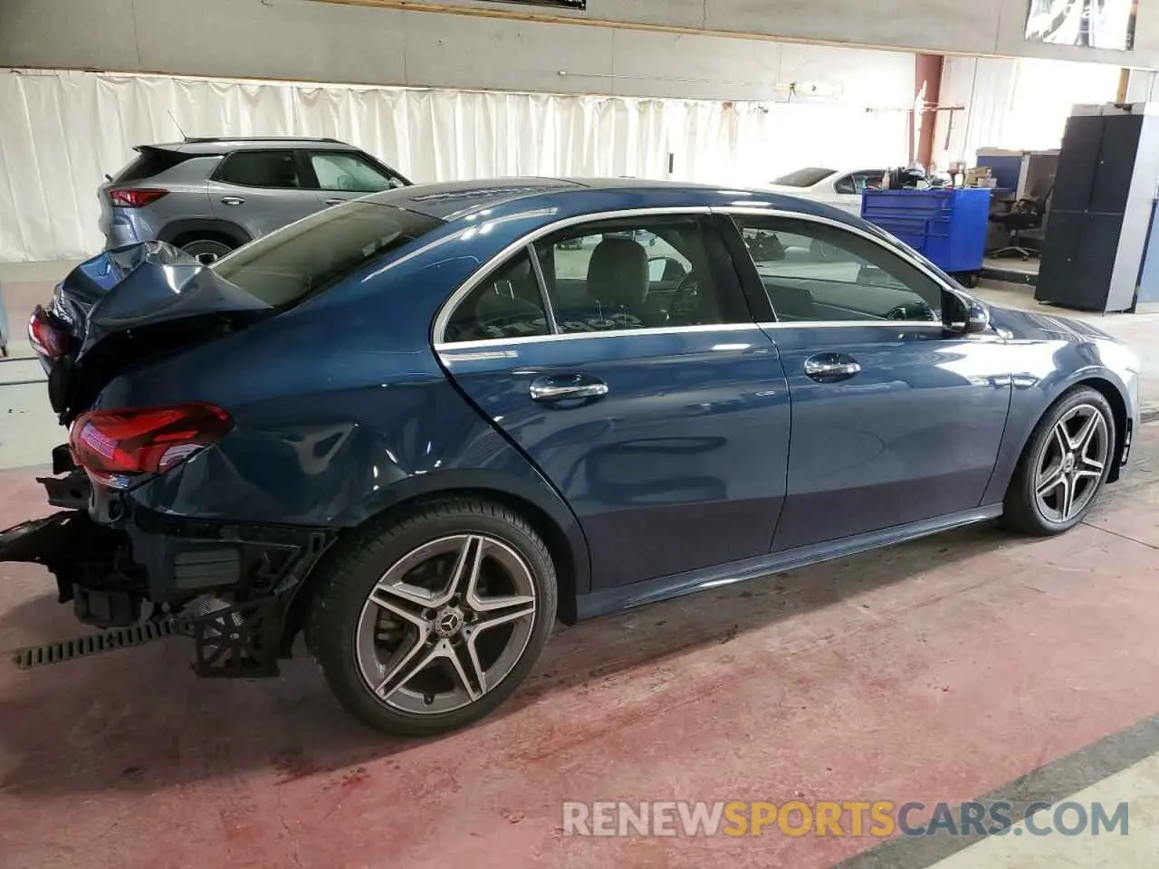 3 Photograph of a damaged car W1K3G4FB4NJ362736 MERCEDES-BENZ A-CLASS 2022