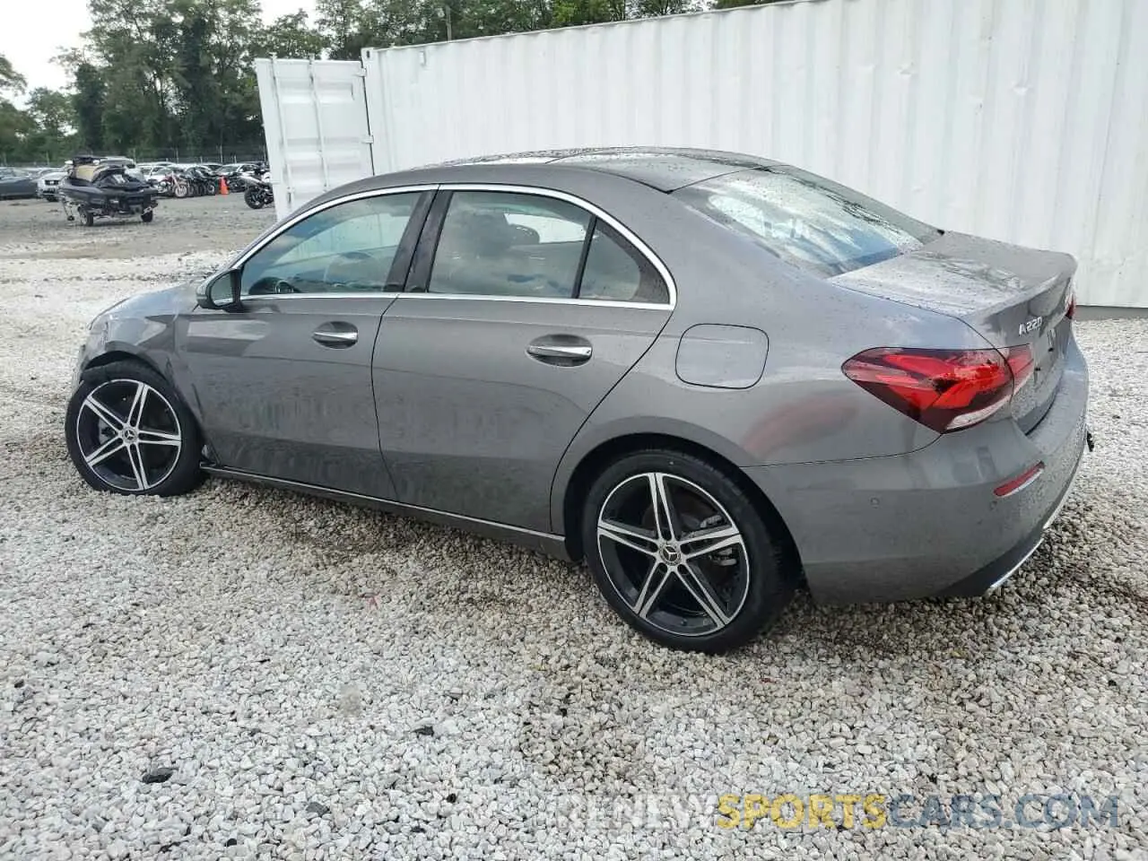 2 Photograph of a damaged car W1K3G4FB6NJ360406 MERCEDES-BENZ A-CLASS 2022
