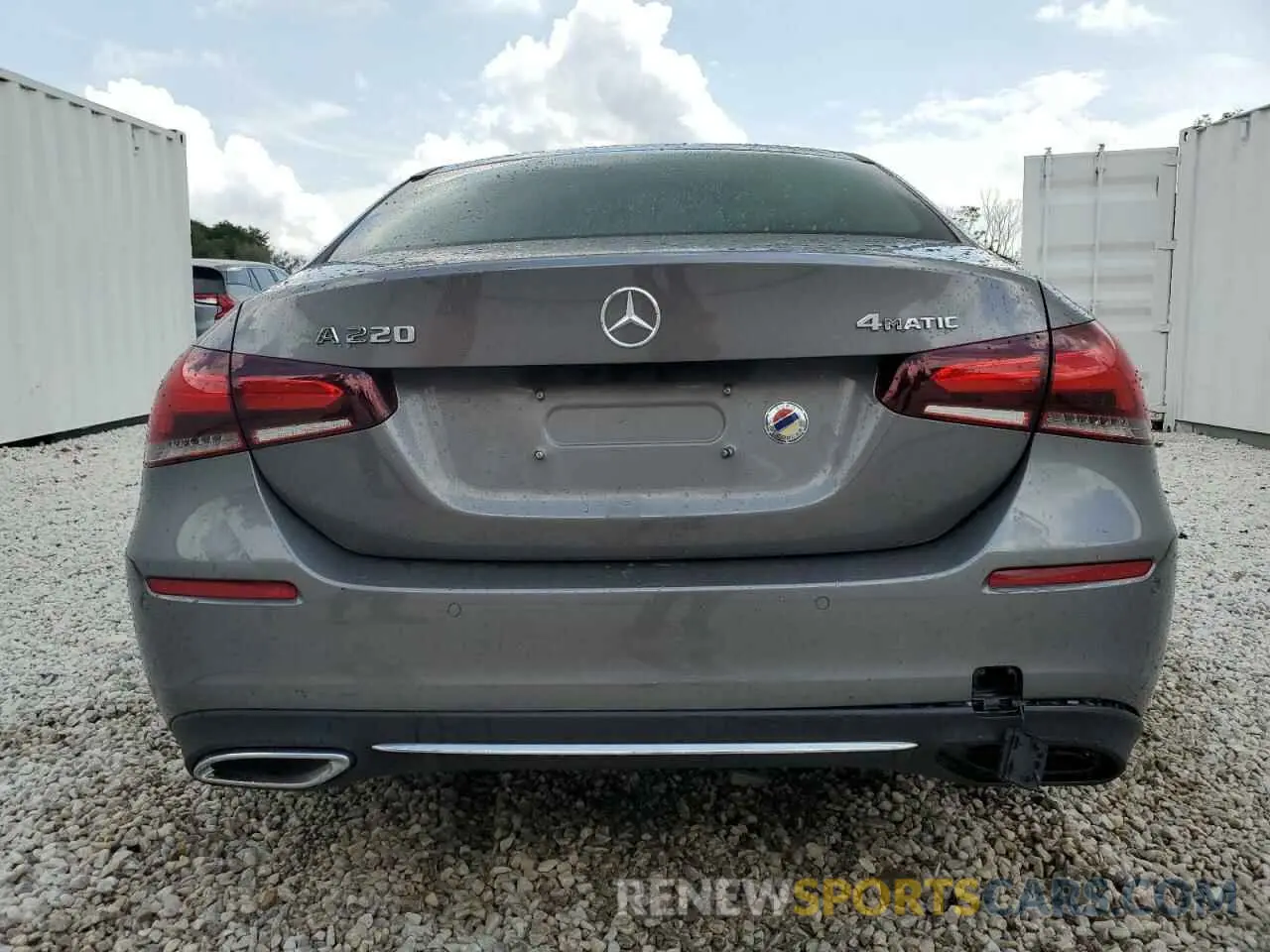 6 Photograph of a damaged car W1K3G4FB6NJ360406 MERCEDES-BENZ A-CLASS 2022