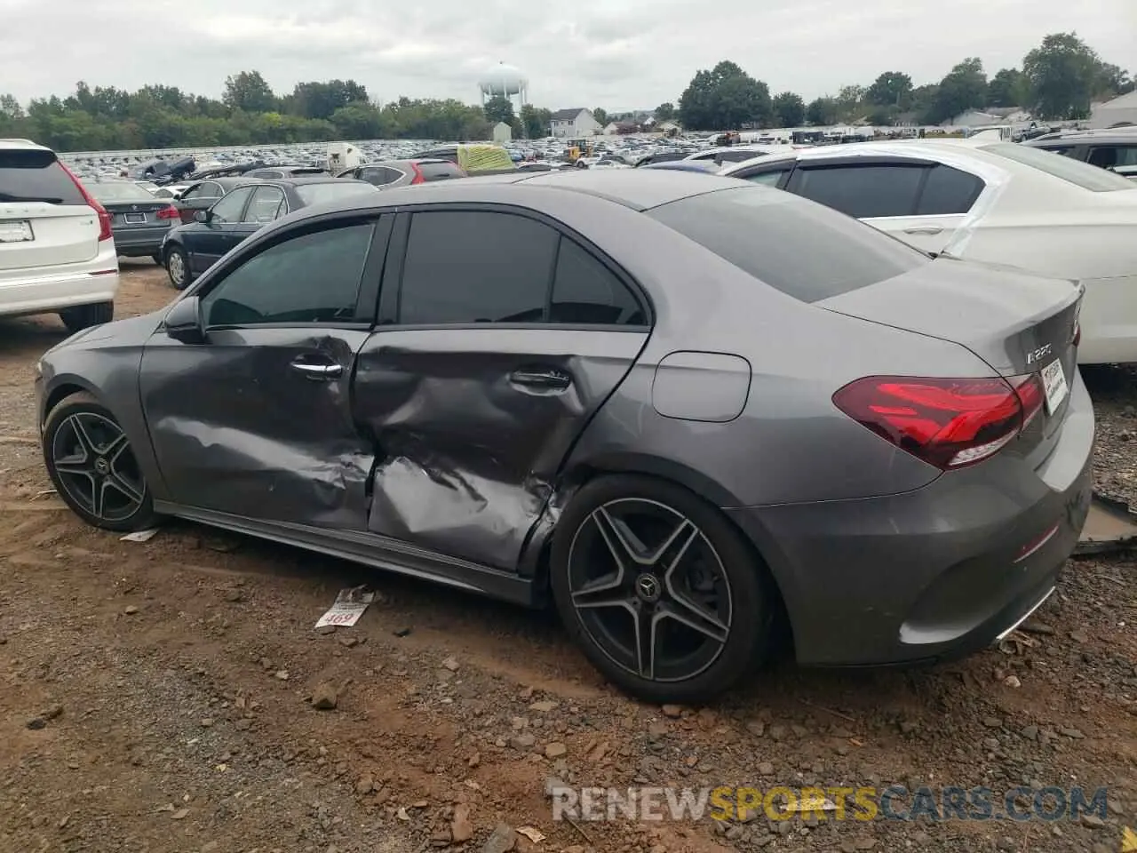 2 Photograph of a damaged car W1K3G4FBXNJ342135 MERCEDES-BENZ A-CLASS 2022