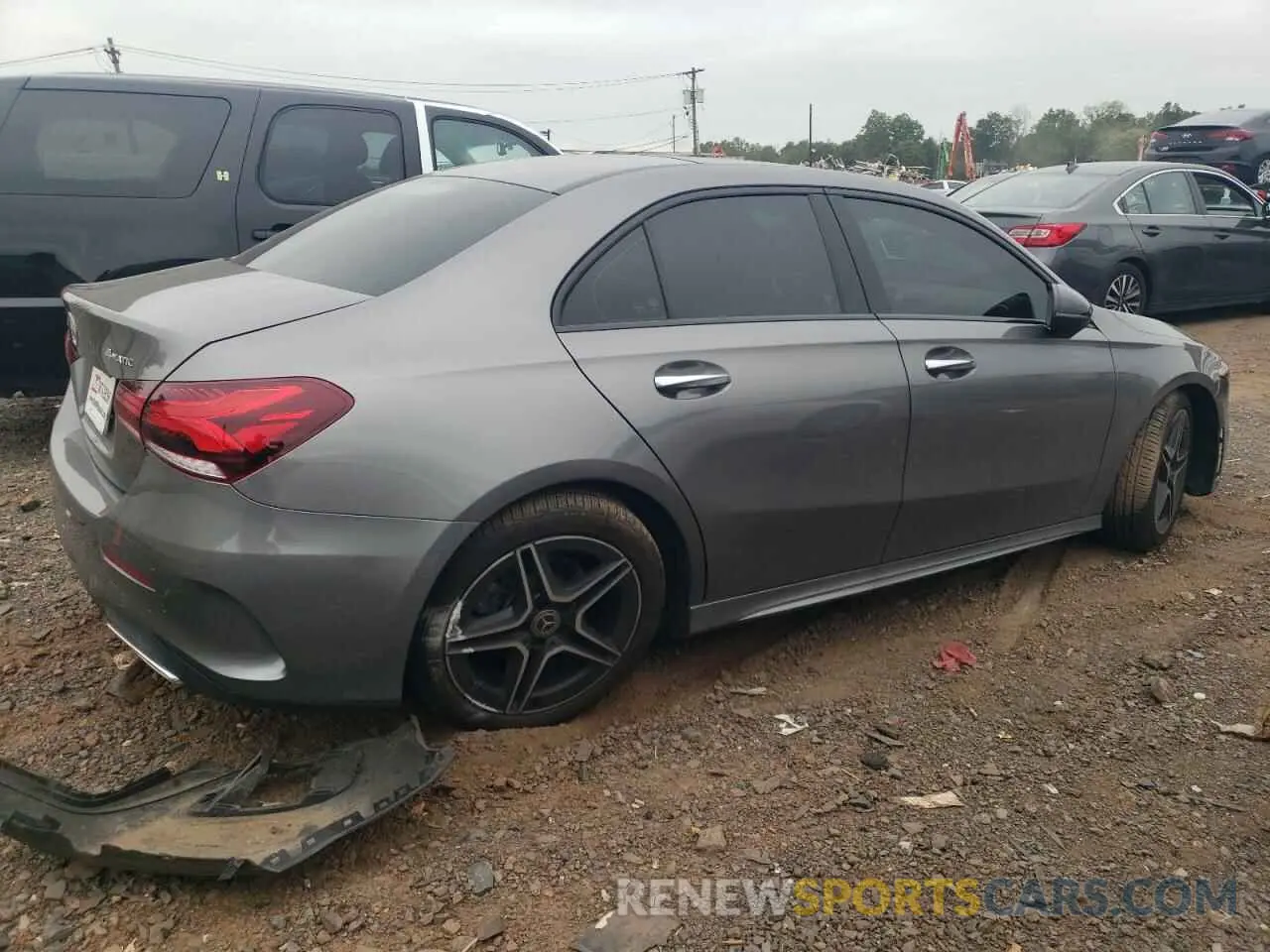 3 Photograph of a damaged car W1K3G4FBXNJ342135 MERCEDES-BENZ A-CLASS 2022