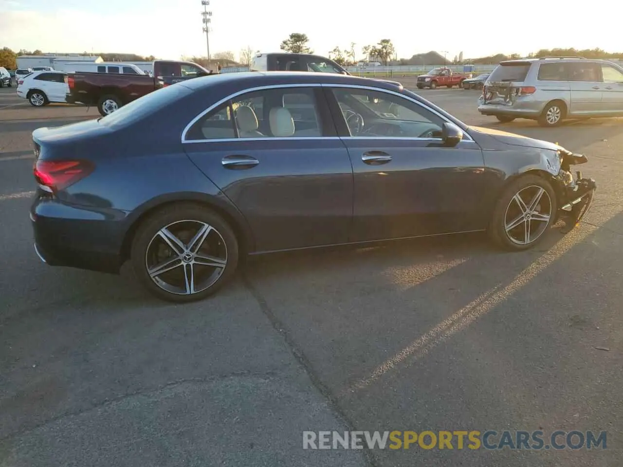 3 Photograph of a damaged car W1K3G4FBXNJ366595 MERCEDES-BENZ A-CLASS 2022