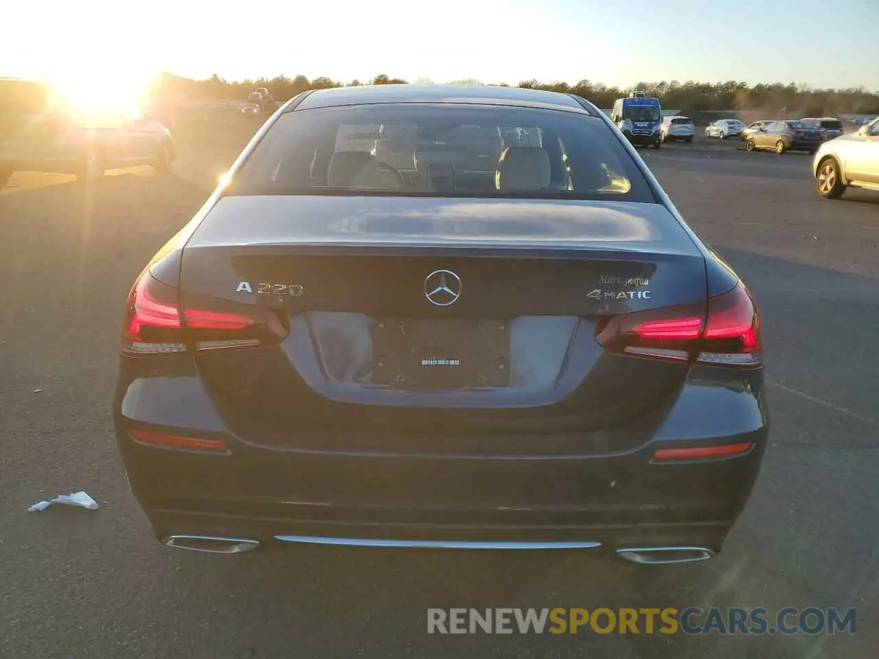 6 Photograph of a damaged car W1K3G4FBXNJ366595 MERCEDES-BENZ A-CLASS 2022