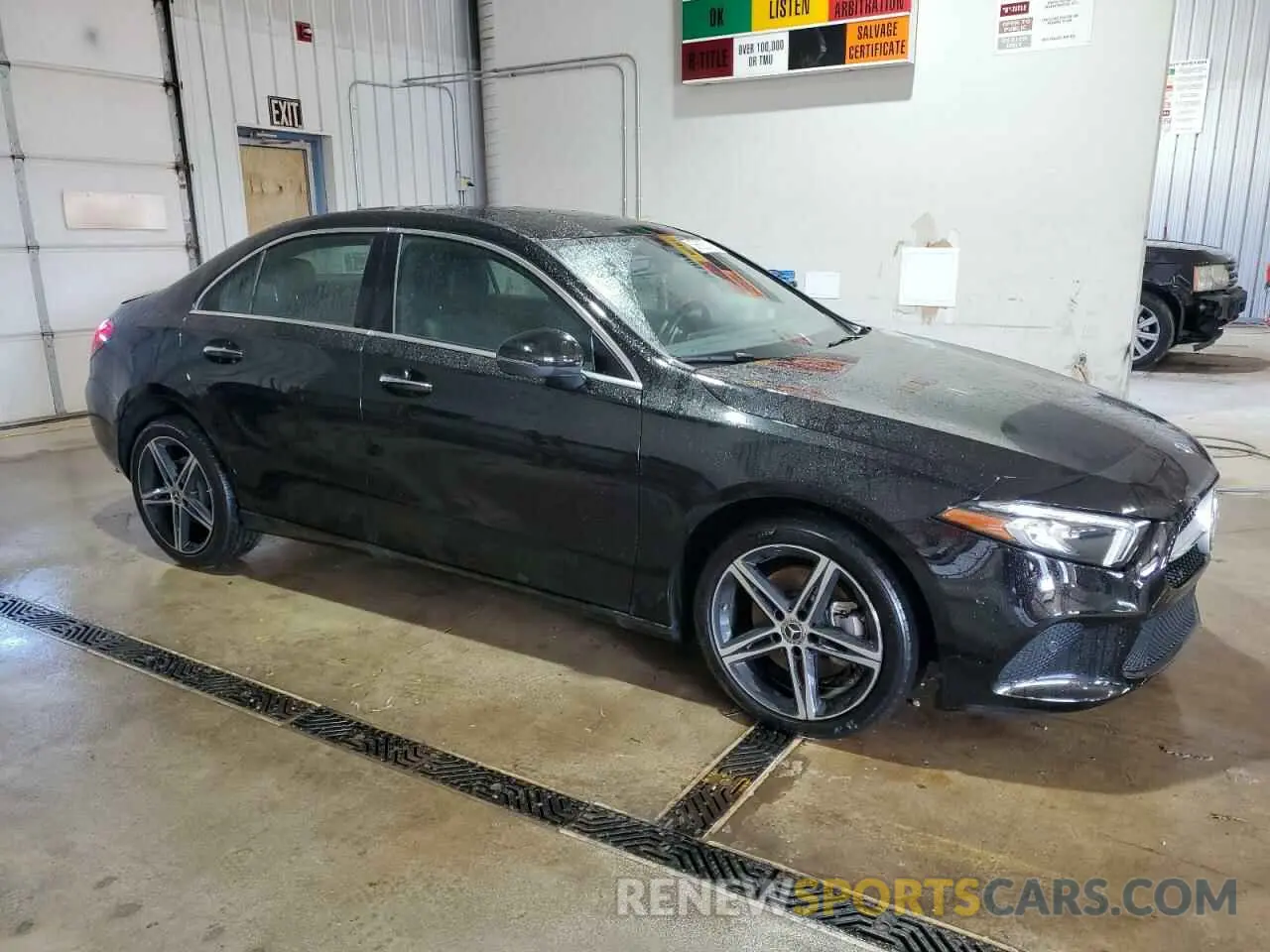 4 Photograph of a damaged car W1K3G4FBXNJ367908 MERCEDES-BENZ A-CLASS 2022