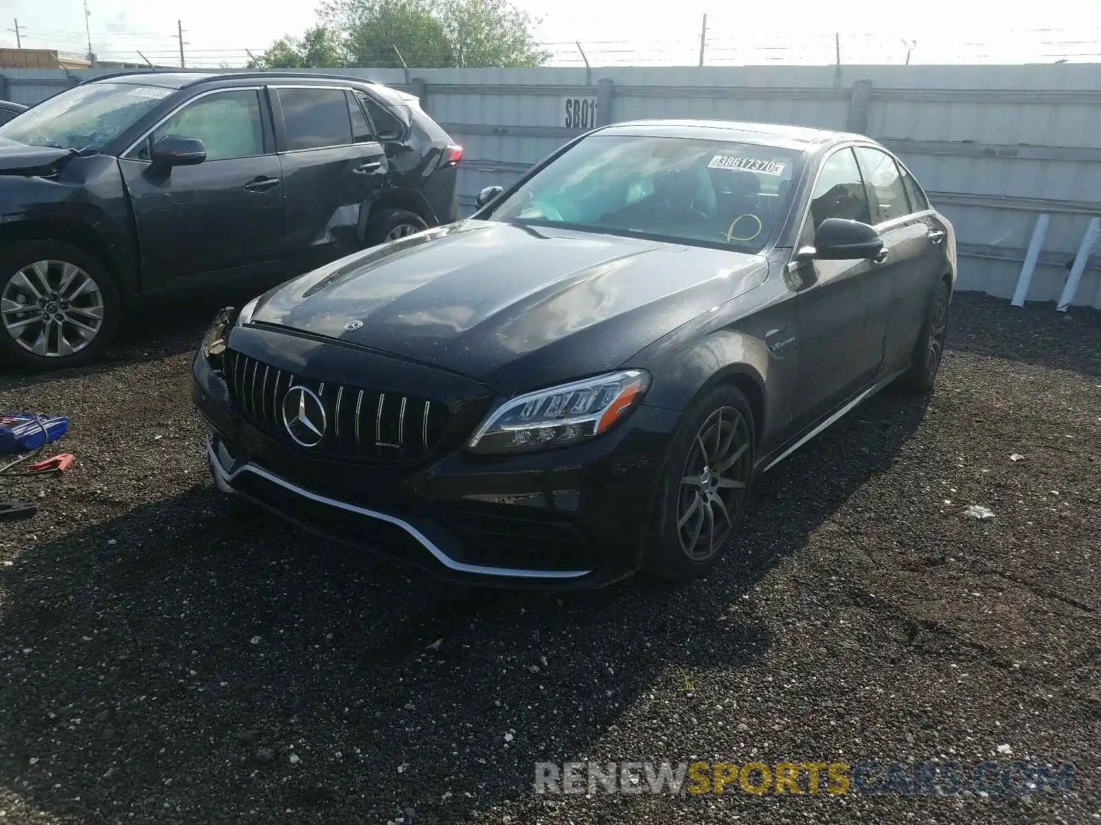 2 Photograph of a damaged car 55SWF8GB5KU316401 MERCEDES-BENZ AMG 2019