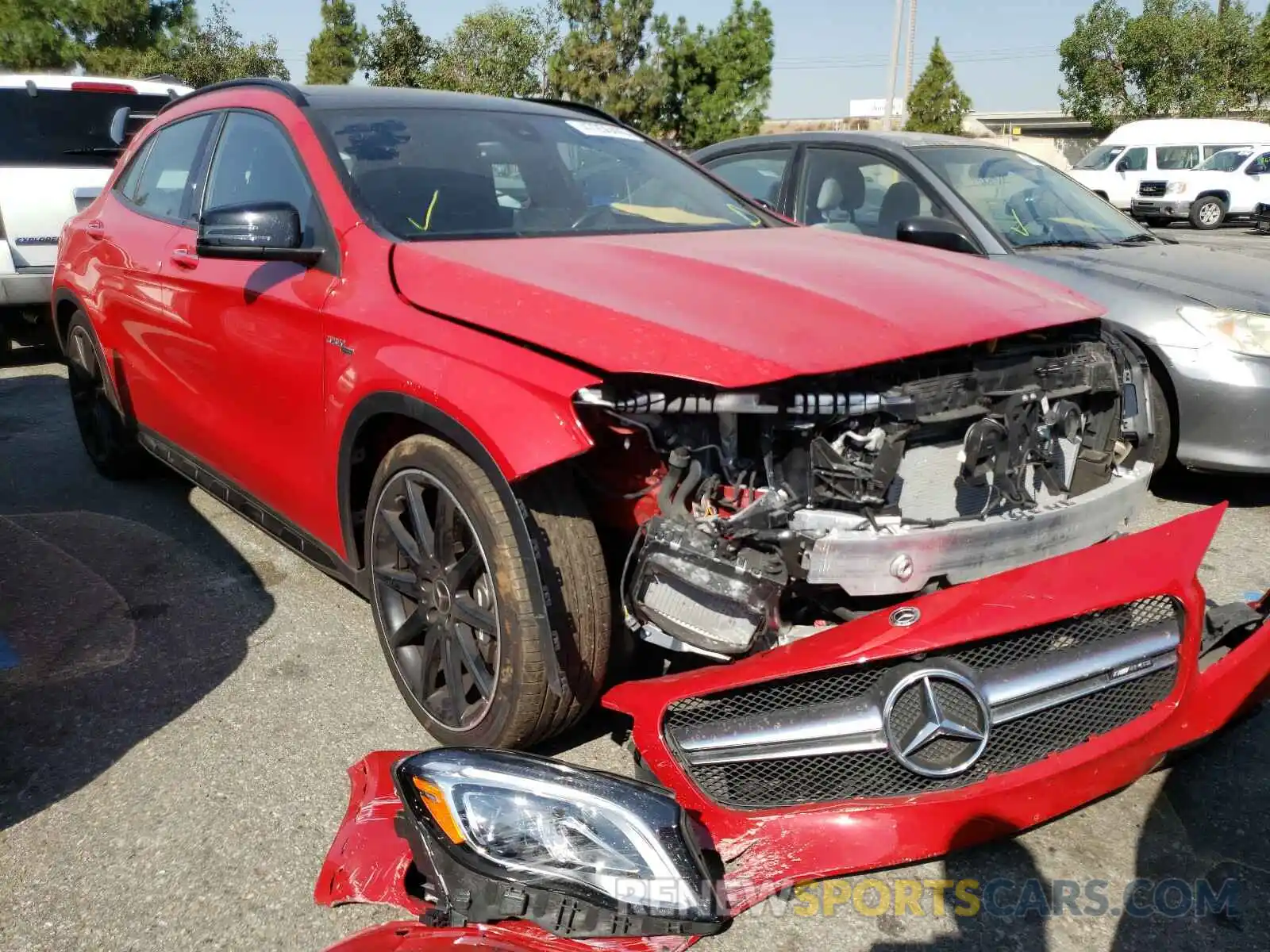 1 Photograph of a damaged car WDDTG5CB8KJ548155 MERCEDES-BENZ AMG 2019