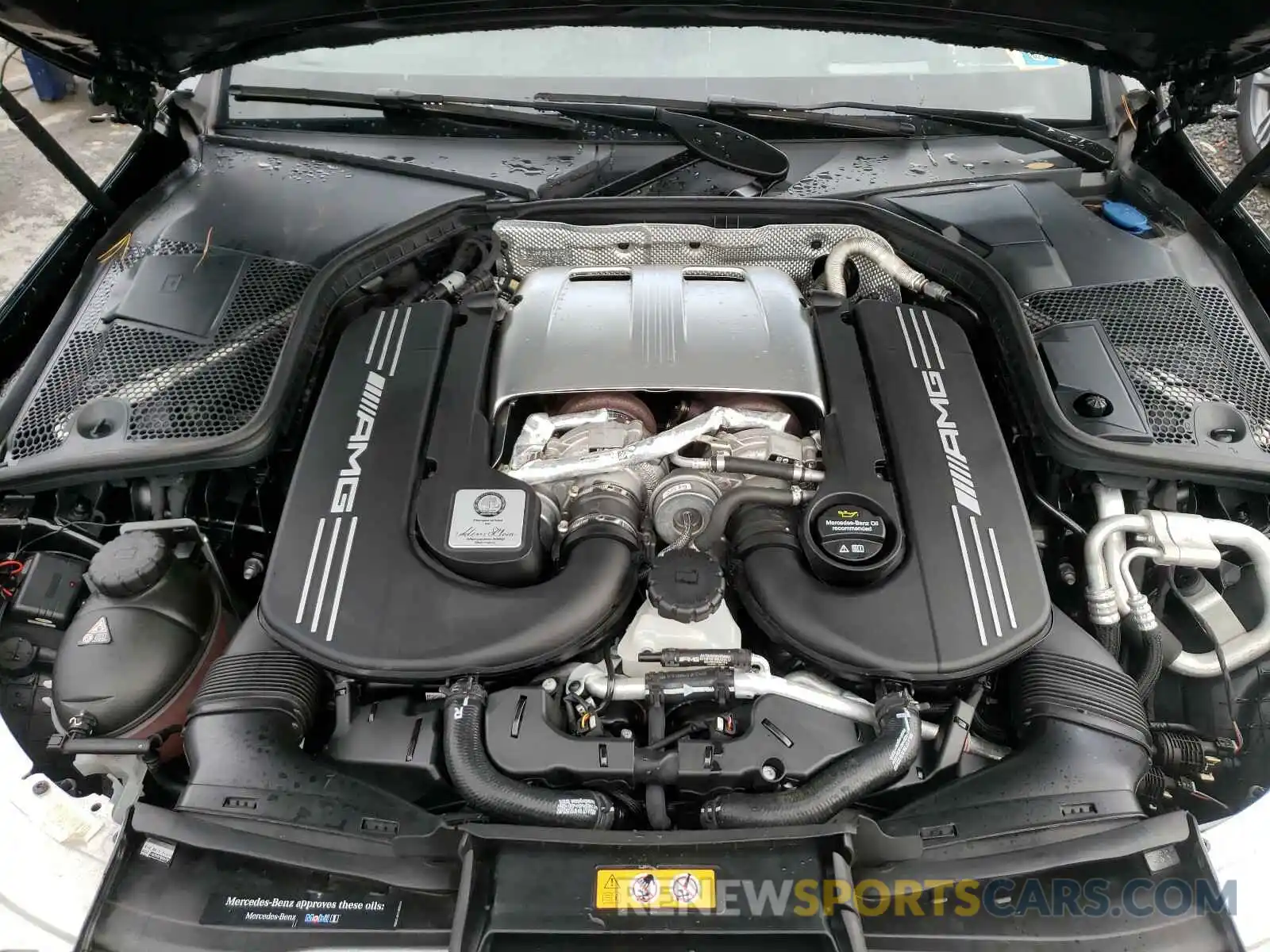 7 Photograph of a damaged car WDDWK8HB3KF842975 MERCEDES-BENZ AMG 2019