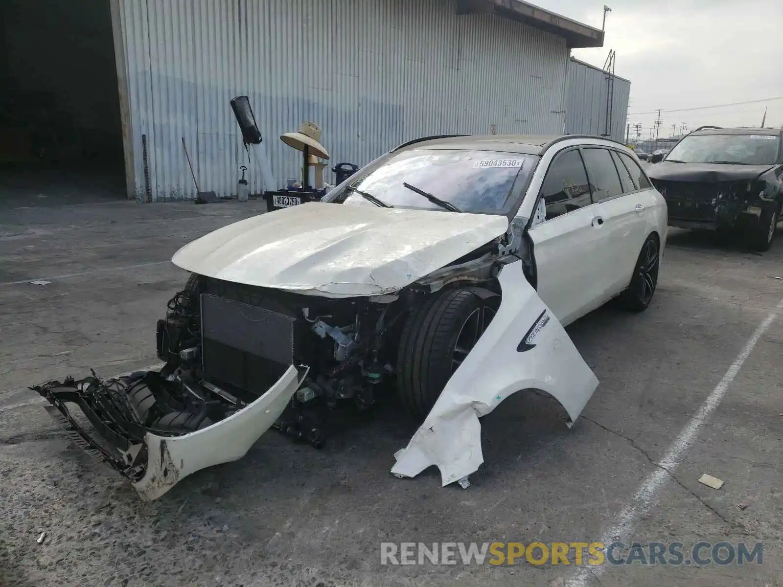 2 Photograph of a damaged car WDDZH8KB1KA499679 MERCEDES-BENZ AMG 2019